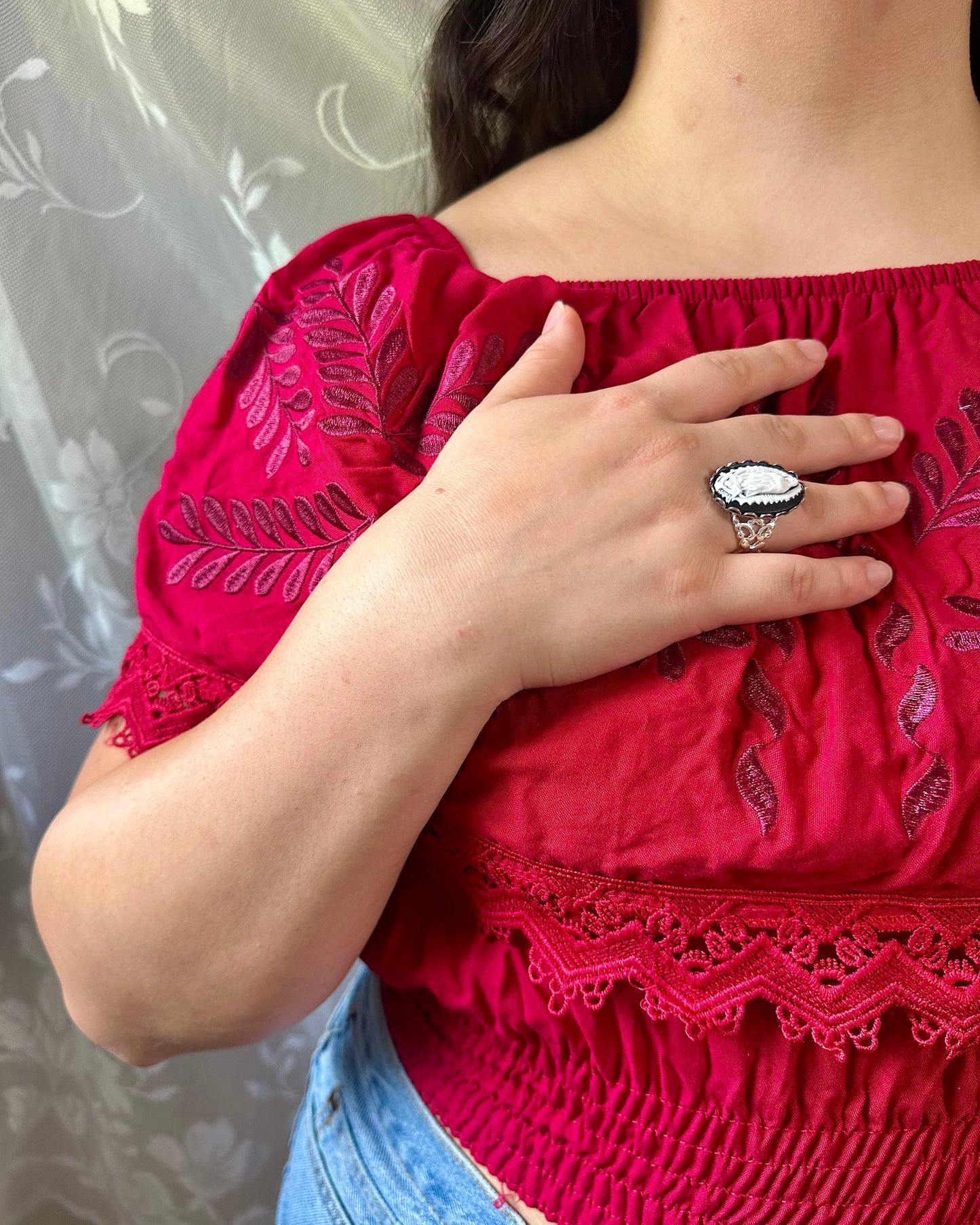 La Guadalupe Plata Rings