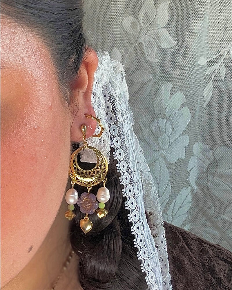 Aro de Flores Earrings