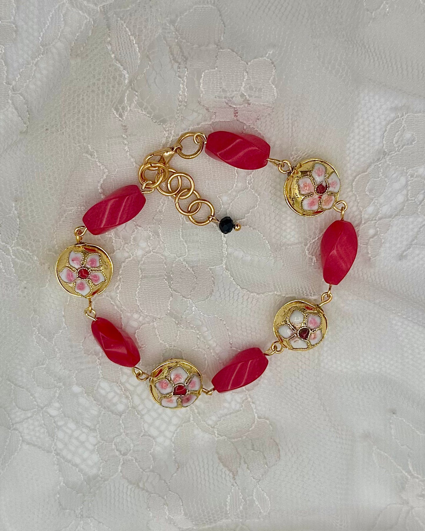 Florcita Rosada Bracelet