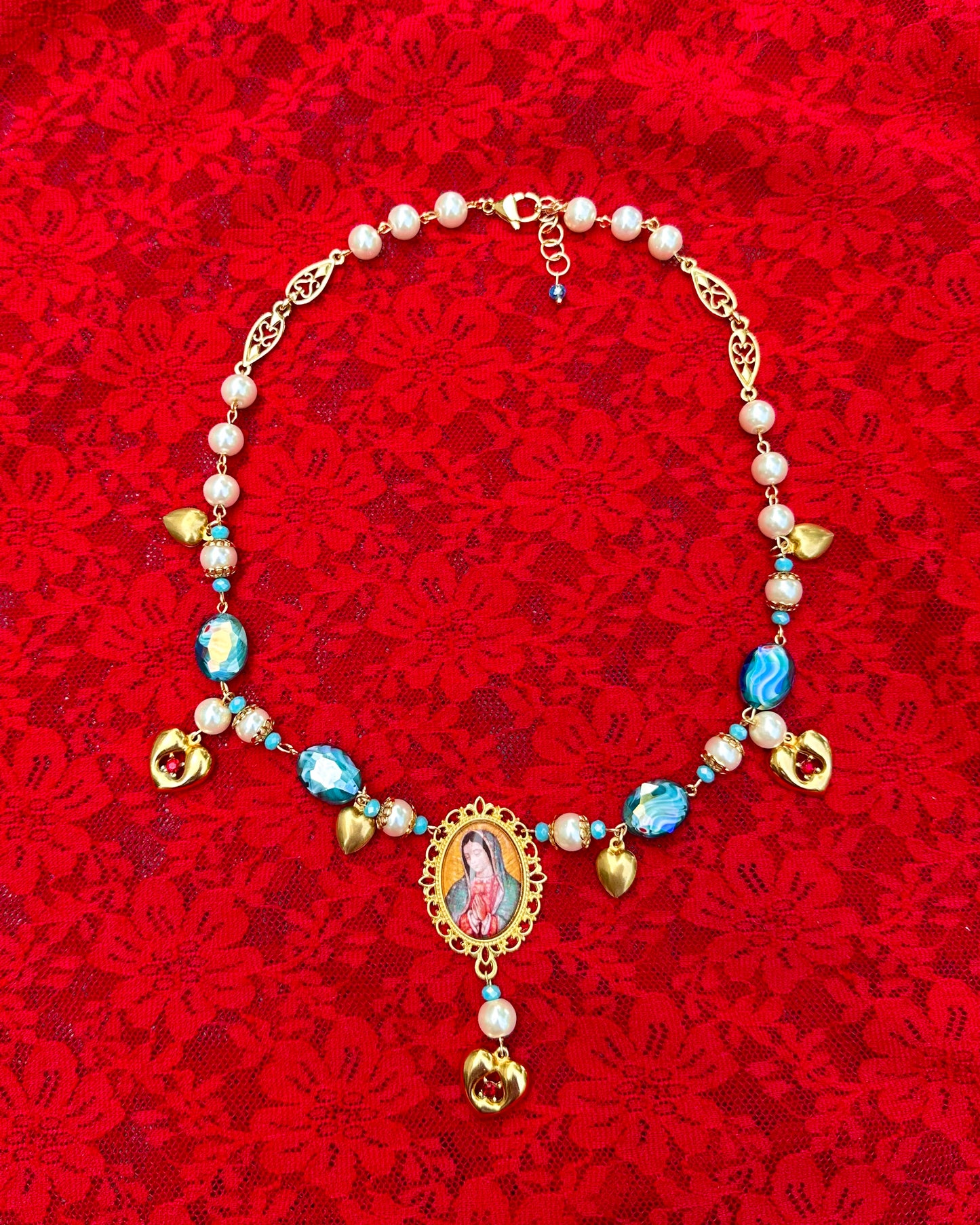 Guadalupe Azulado Necklace