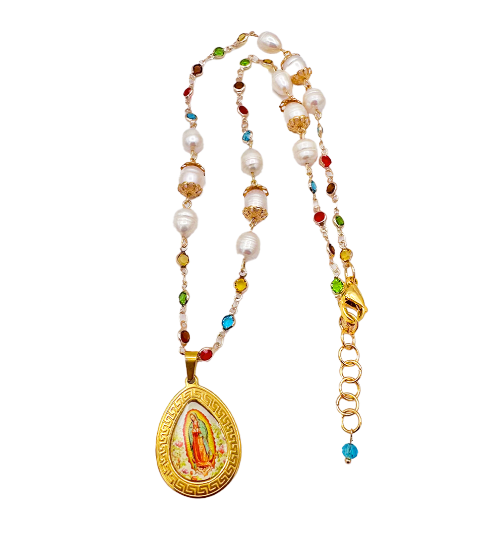 Guadalupe Flor Necklace