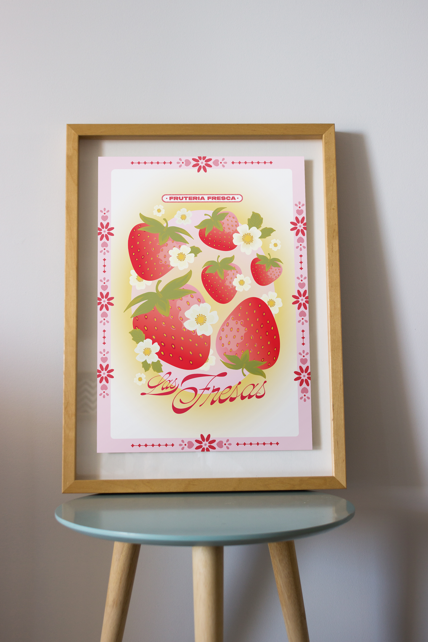 Las Fresas Print