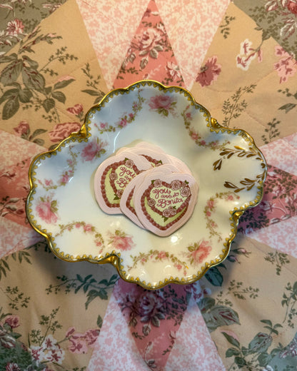 Bonita Pastelito Waterproof Sticker