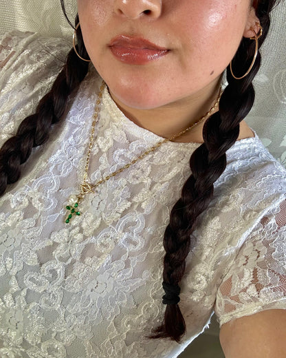 Prado Cross Necklace