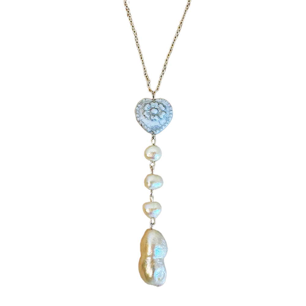 Perla del Corazon Necklace